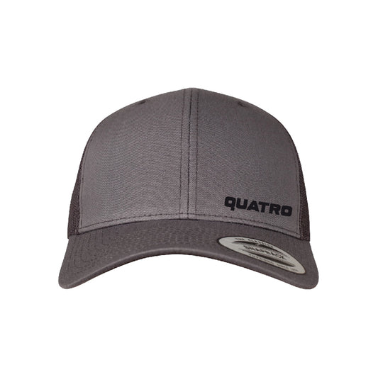 Quatro Cap Small Logo Grey