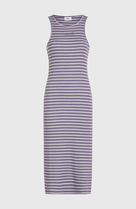 O'Neill Women Jess Midi Rib Dress Purple