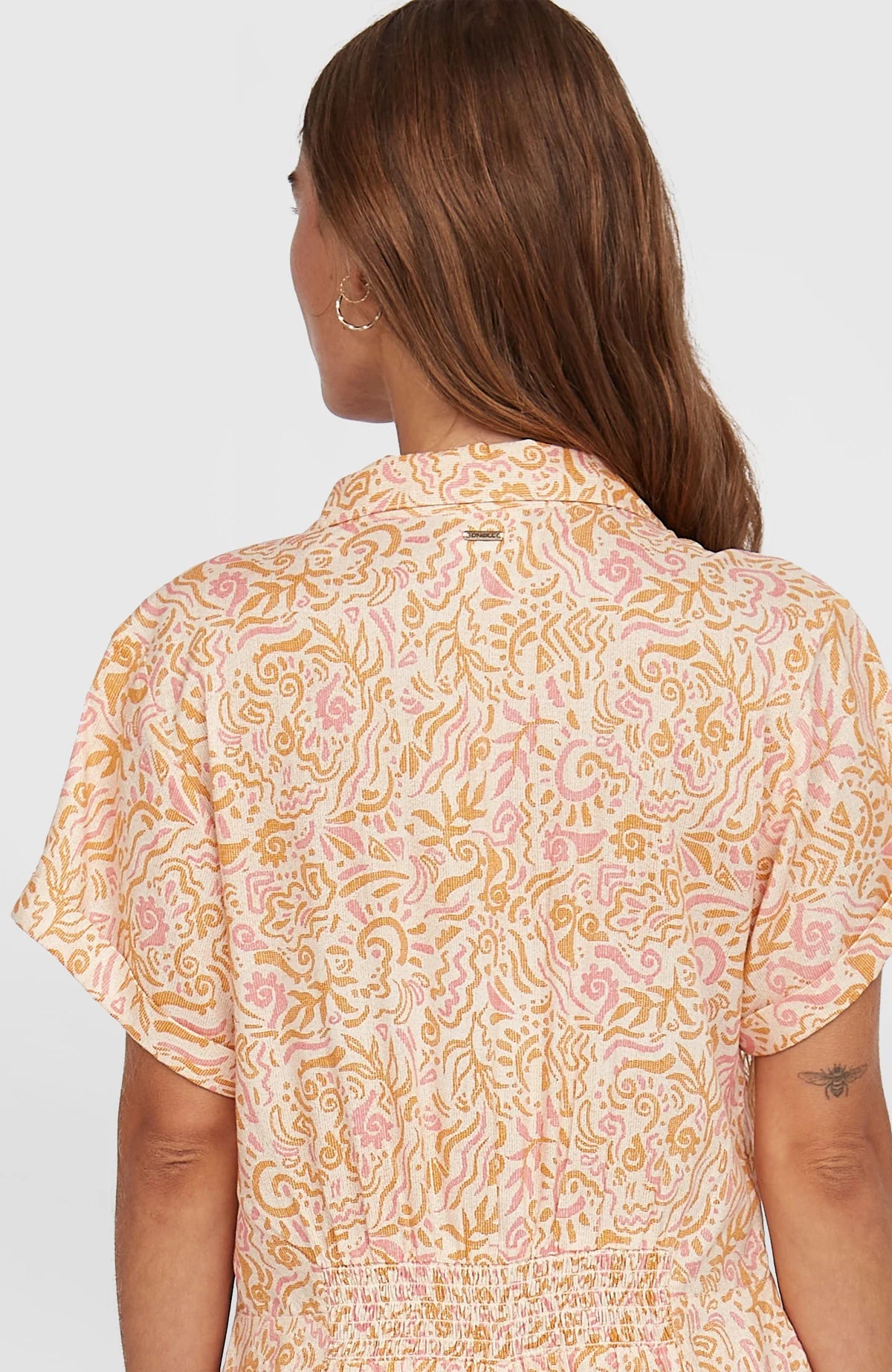 O'Neill Women Of the Wave Romper Orange