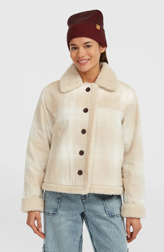 O'neill Women O'Riginals Fleece-Lined Jacket | Beige