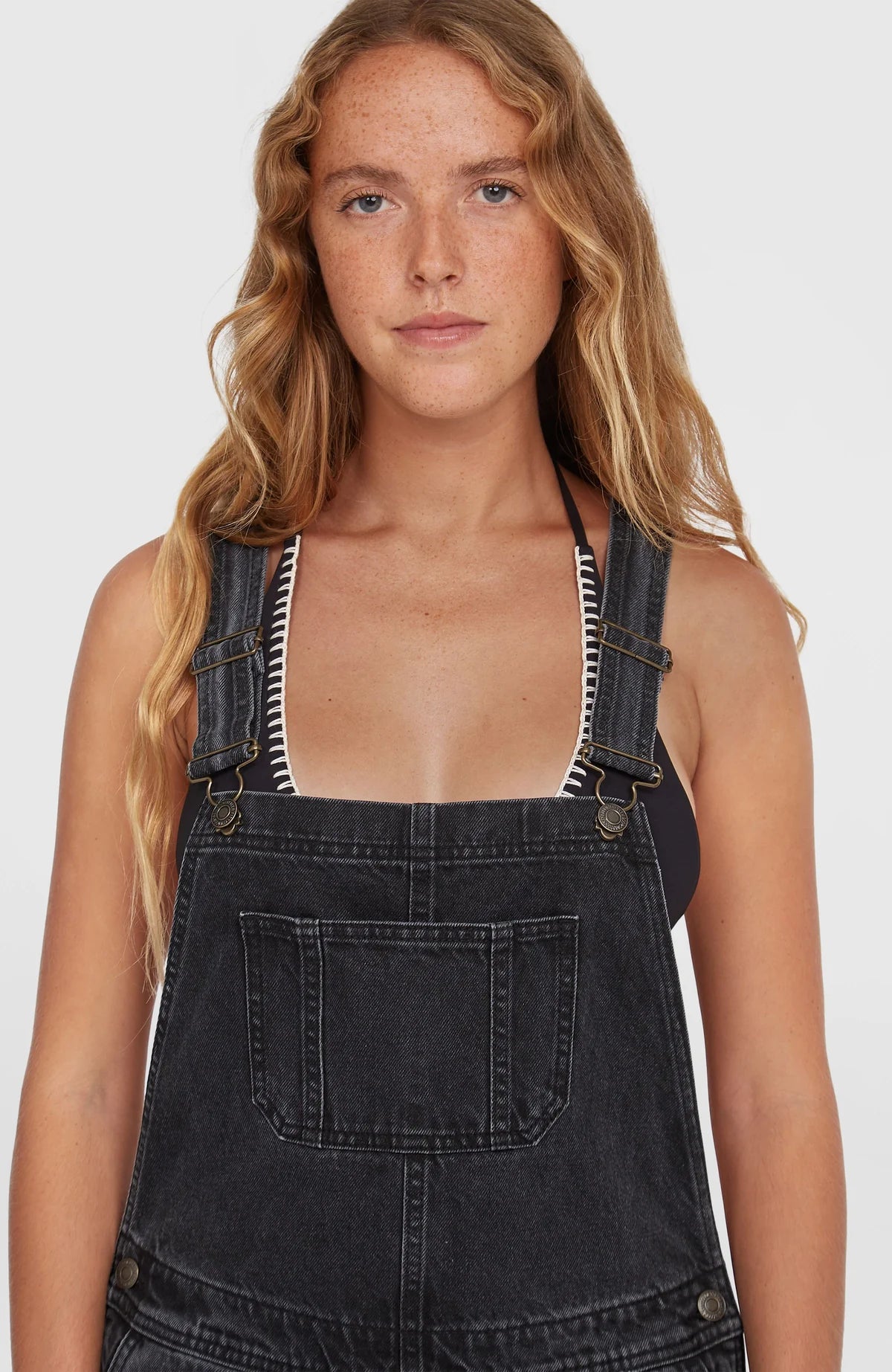 O´Neill Women Essentials Twill Dungaree Black