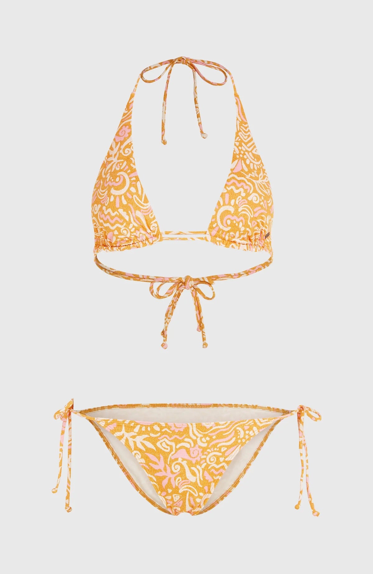 O'Neill Women of the Wave Mother Maracas Bikini Set Orange