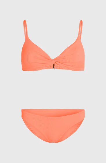 O'Neill Women Malibu Matira Bikini Set Peach