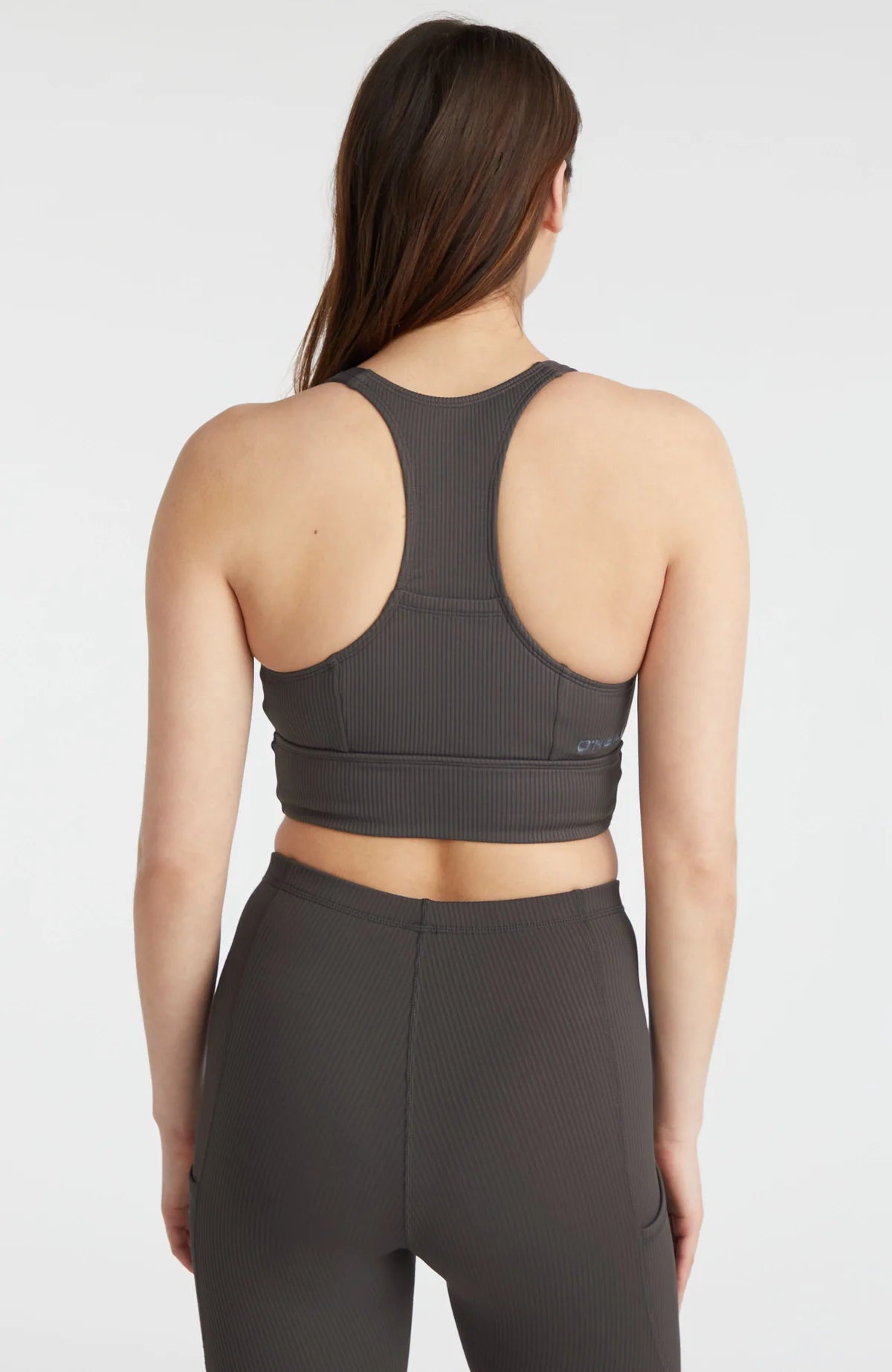 Women O'Neill TRVLR Series Rib Sports Top Size S | Grey