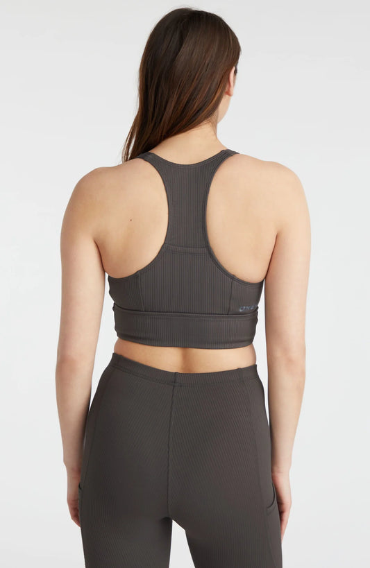 Women O'Neill TRVLR Series Rib Sports Top Size S | Wine