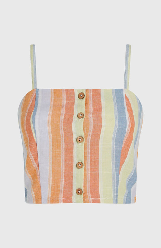 O'Neill Beach Vintage Cropped Top Stripe