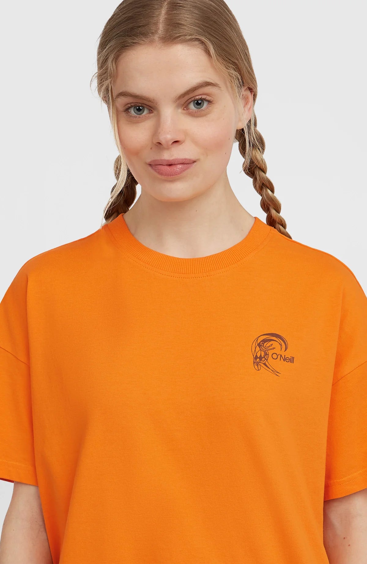 O'Neill Women O'Riginals Back-Print T-Shirt Orange