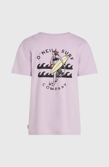 O’Neill Women Graphic T Shirt Pale Lavender