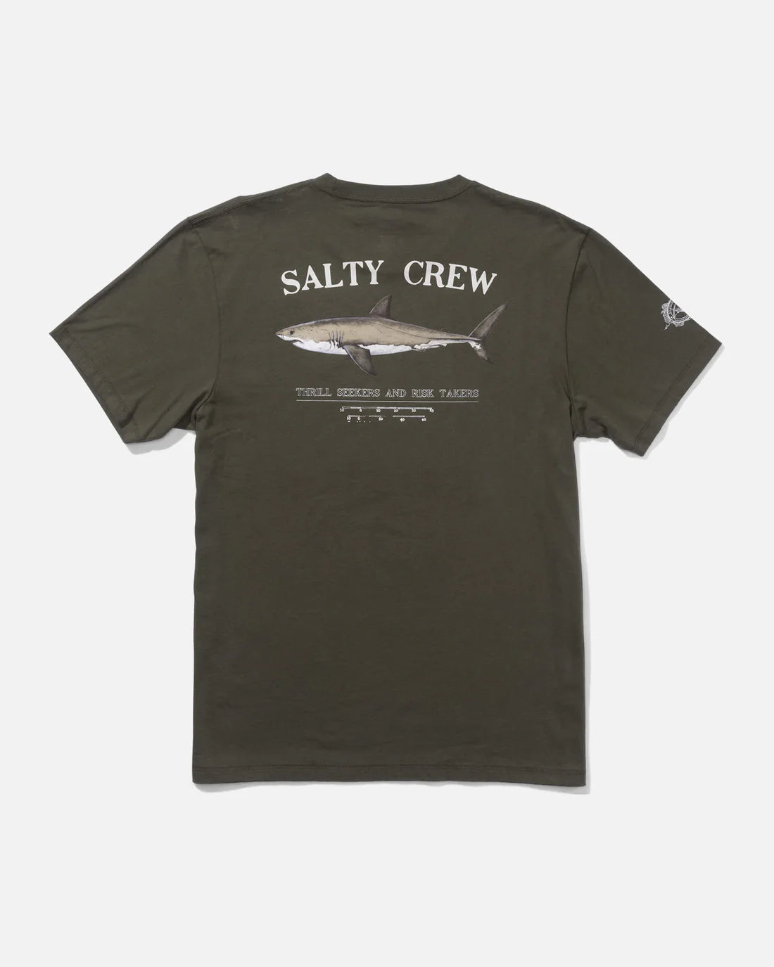 Salty Crew Bruce Premium S/S Tee Dusty Olive