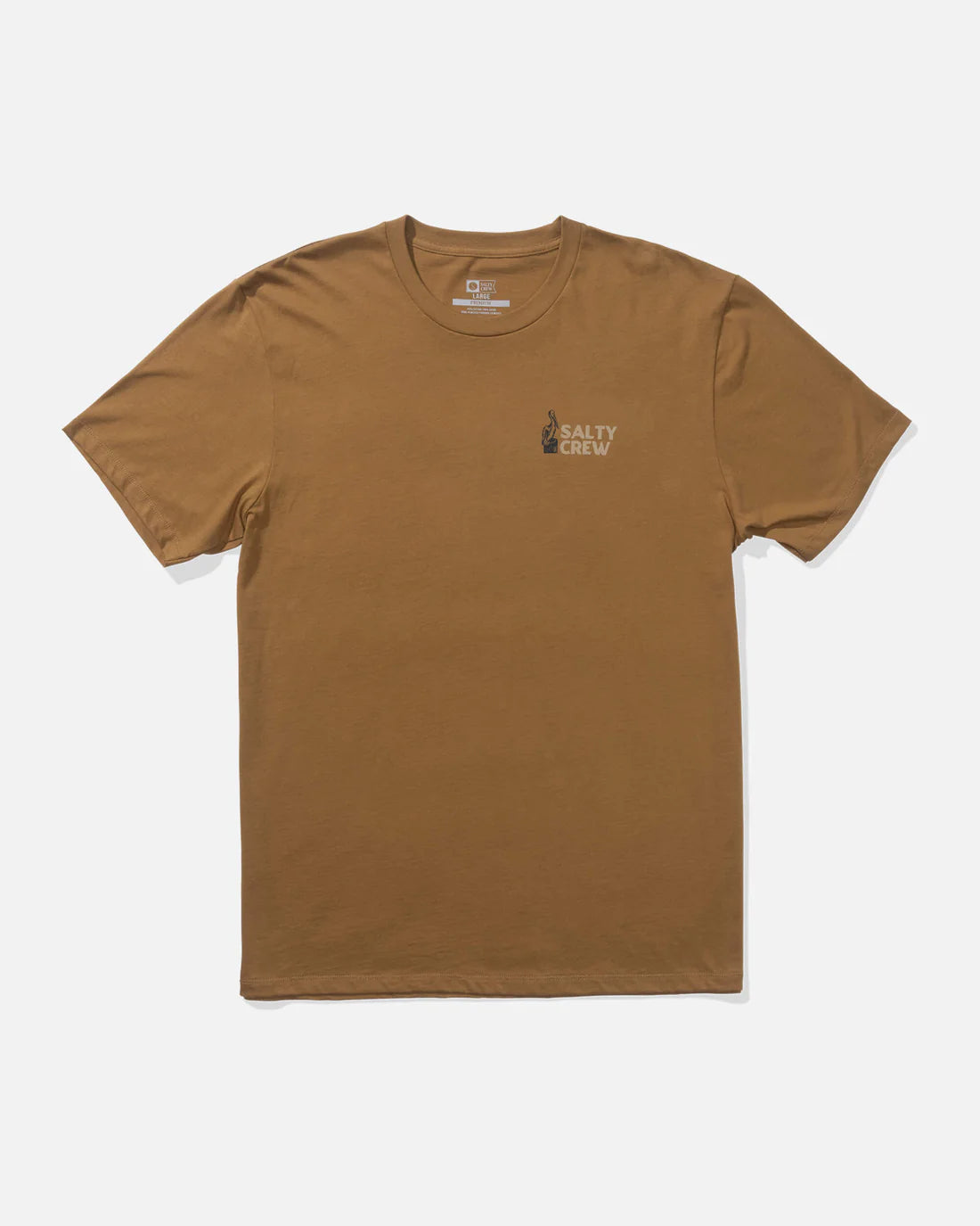 Salty Crew StakeOut Tee Brown