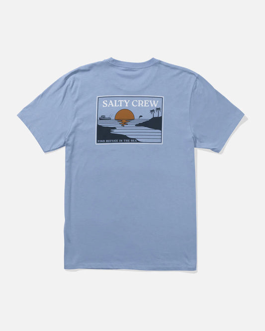 Salty Crew Reflection Tee Blue