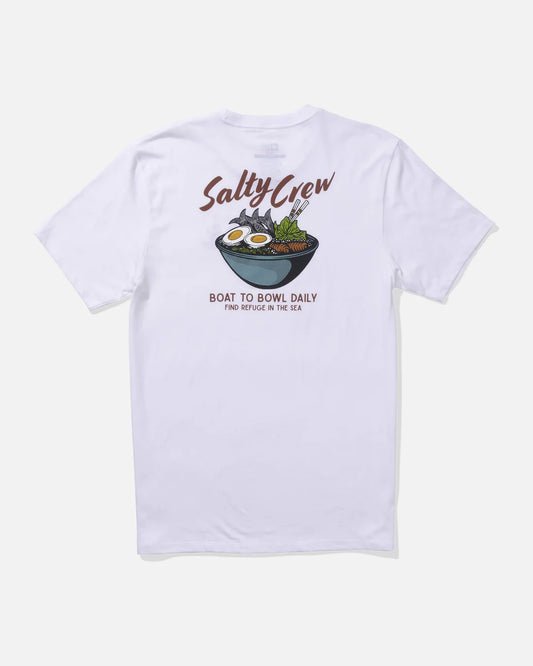 Salty Crew Fish Bowl Tee White