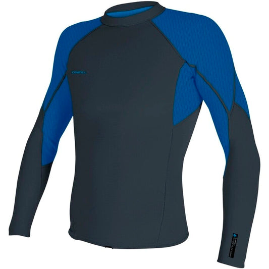 Men Hyperfreak 1.5mm Long Sleeve Neoprene Top/ Blue