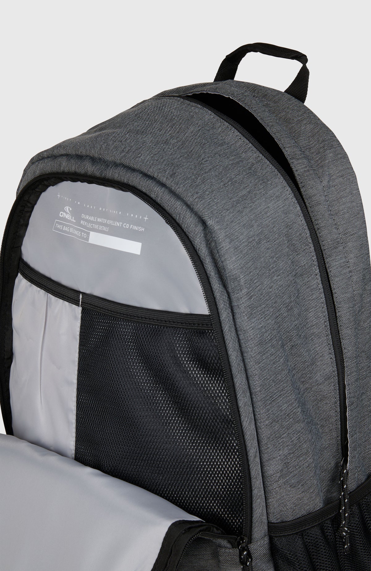 O'Neill Boarder Backpack Dark Grey Meele