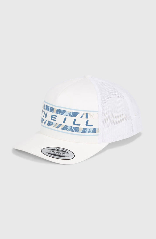 O'Neill Flower Trucker Cap White