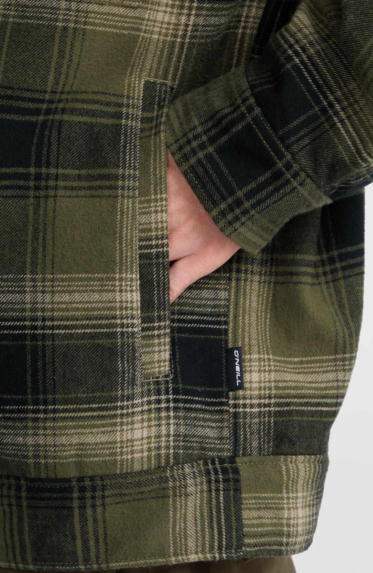 O'neill Men Fleece-Lined Jacket | Green