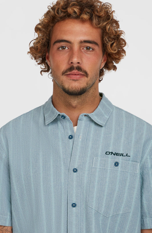 O´Neill Jacquard Stripe Shirt Blue