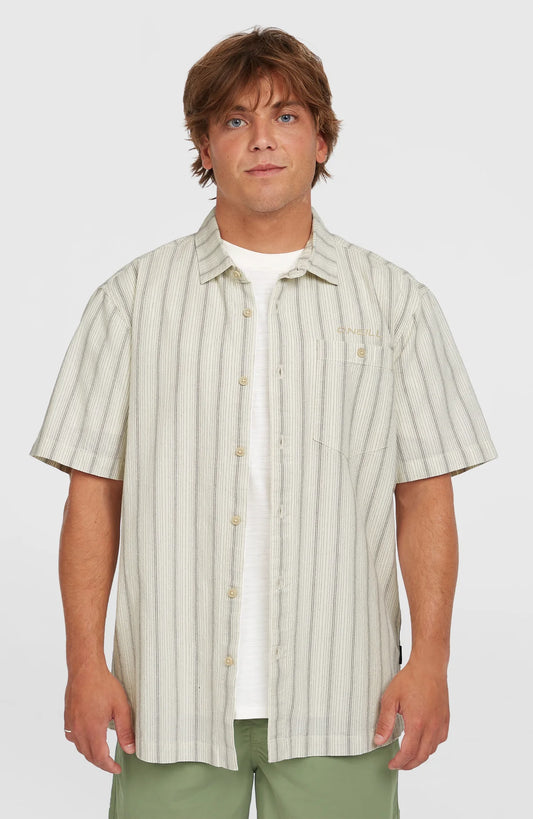 O´Neill Jacquard Stripe Shirt Beige