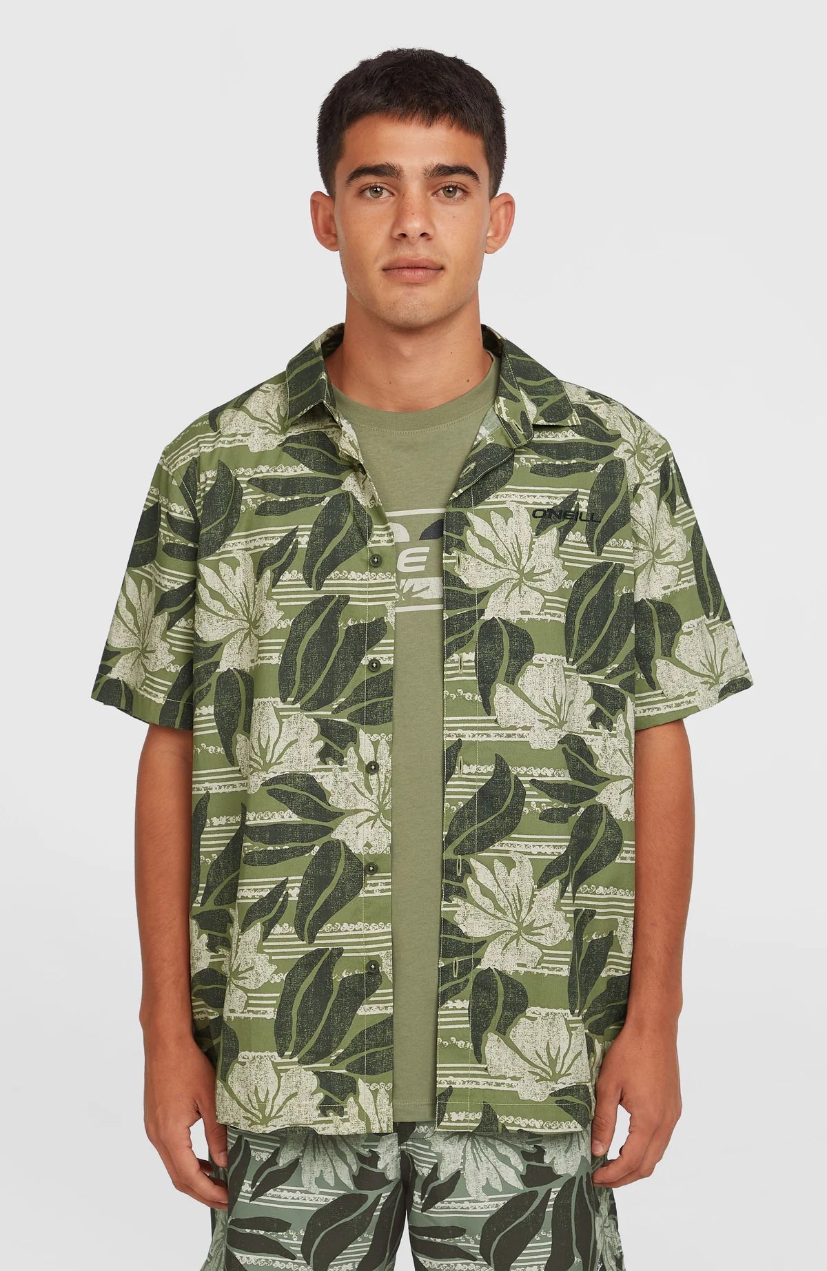 O´Neill Print Shirt Green Dusty Flower
