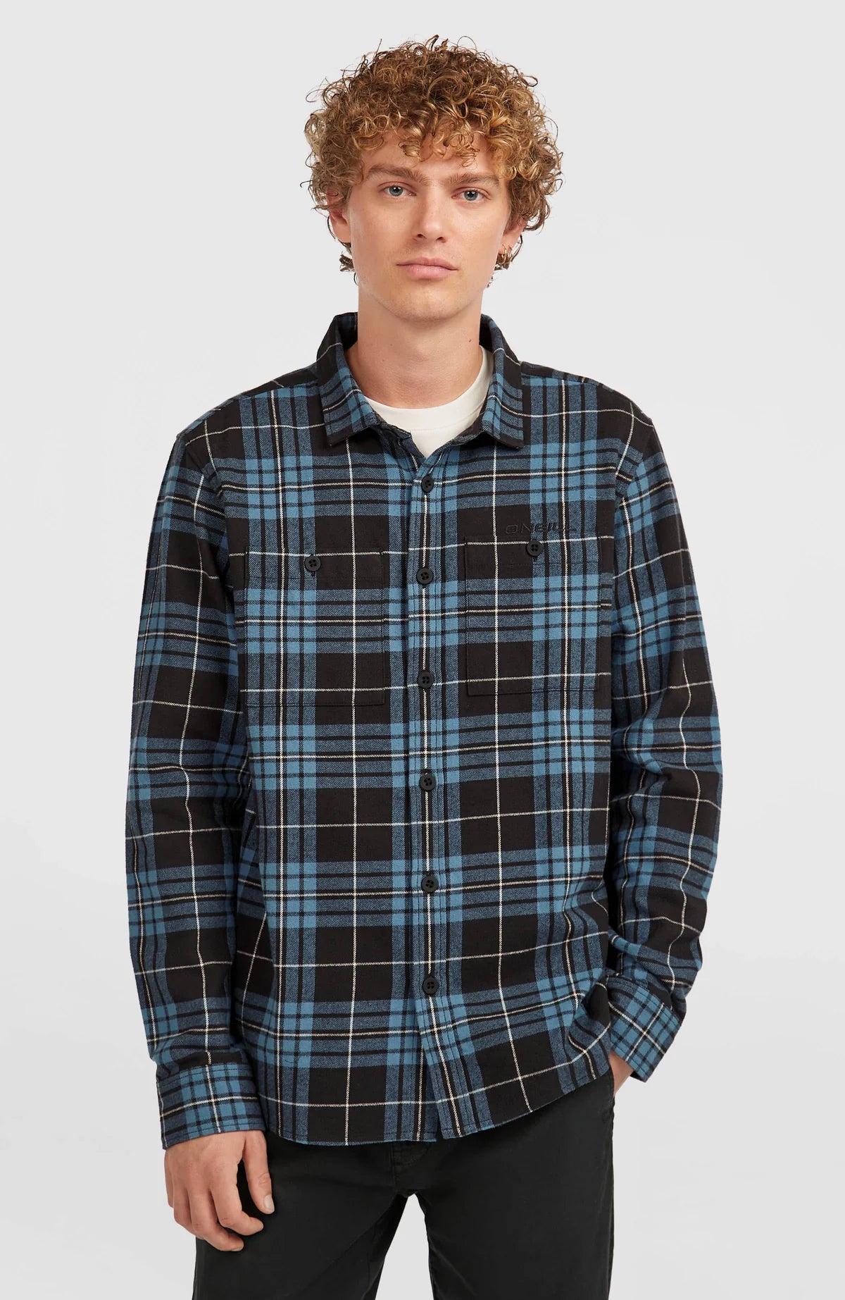 O´Neill Must Have Flannel Shirt Blue