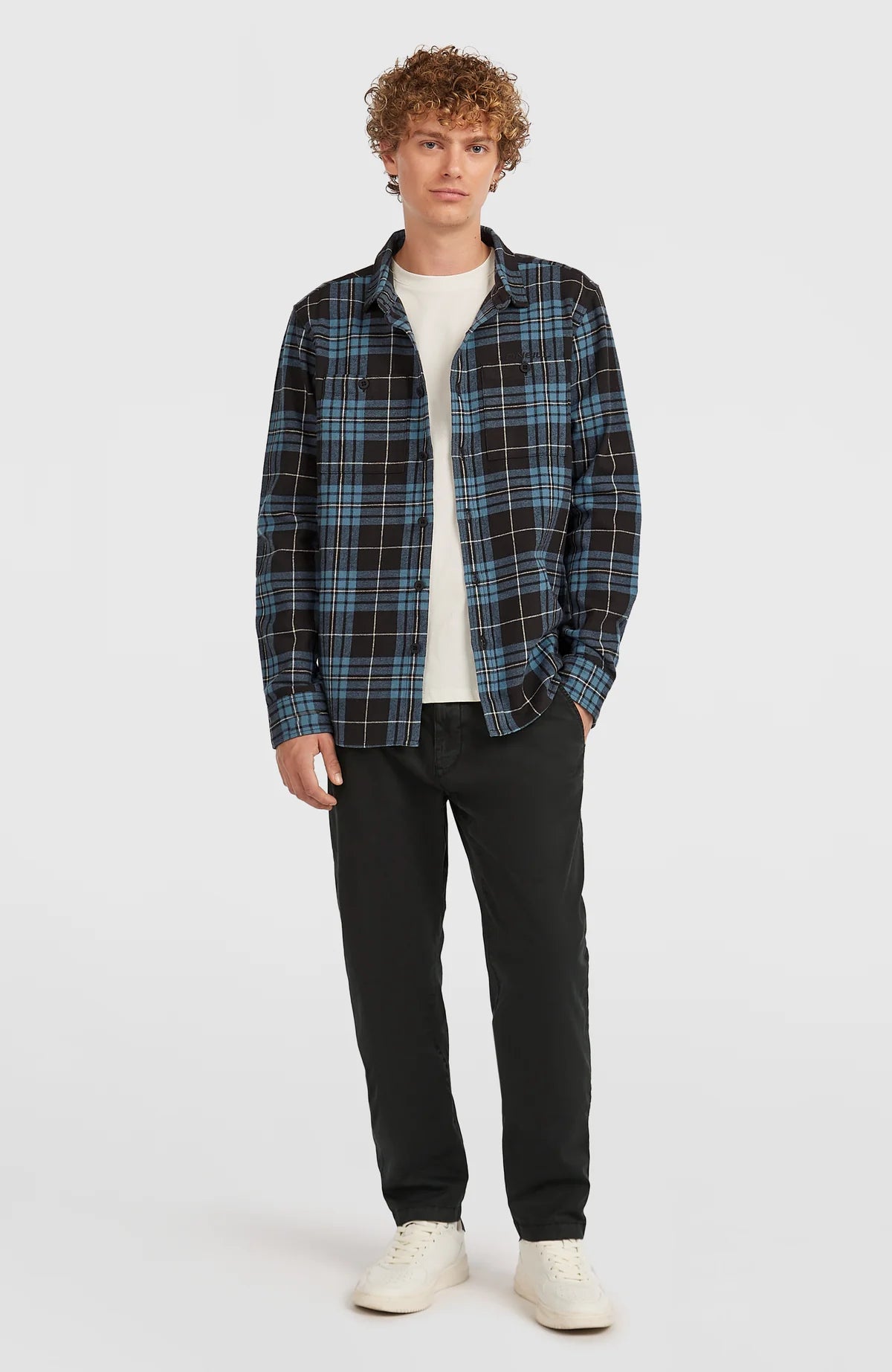 O´Neill Must Have Flannel Shirt Blue