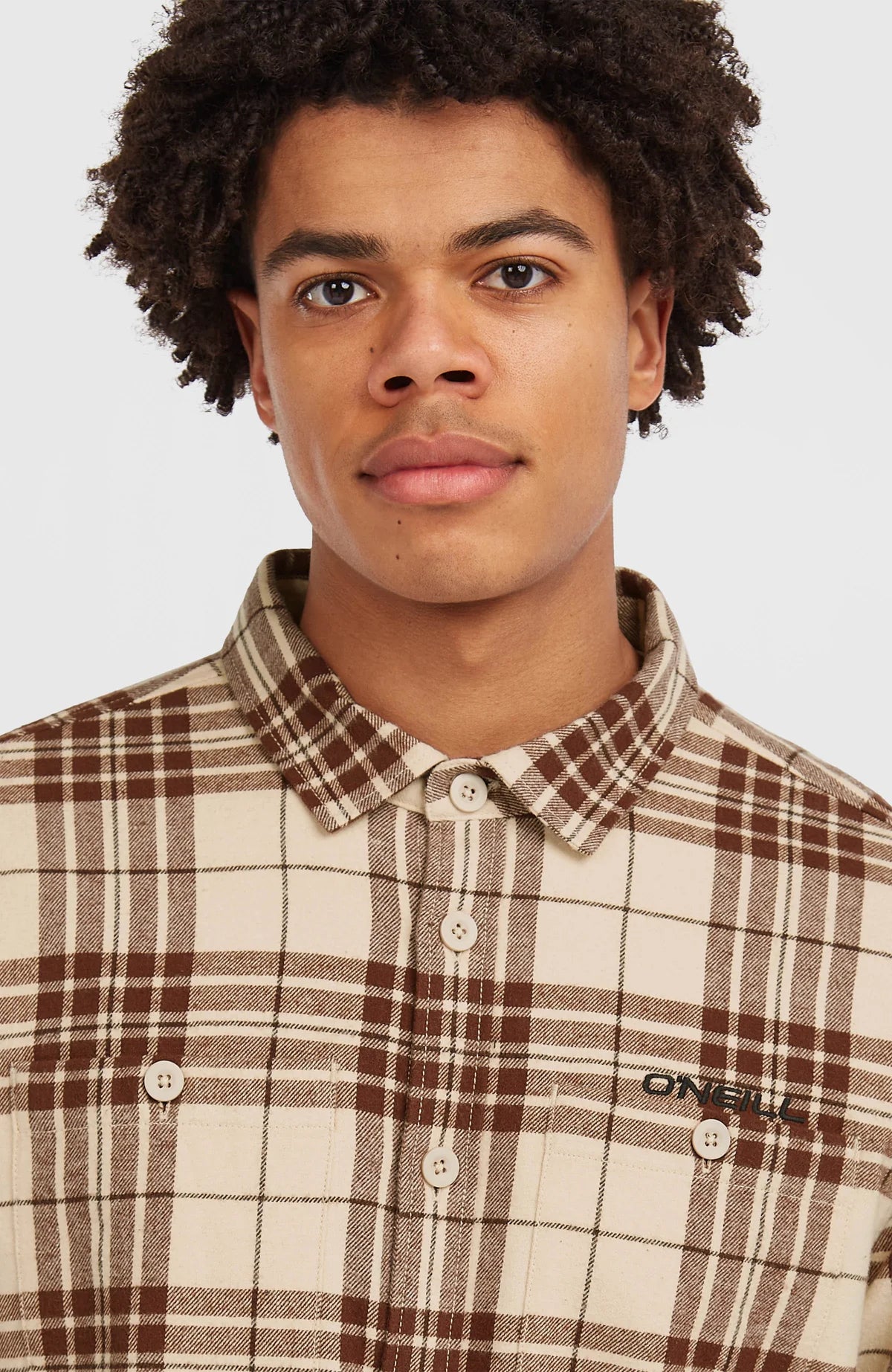O´Neill Must Have Flannel Shirt Beige