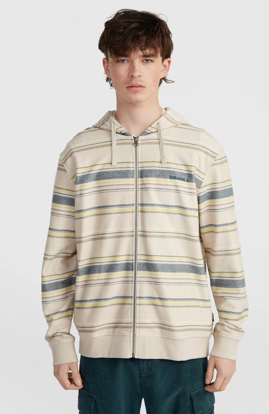 O'Neill Bavaro Stripe Zip Hoodie