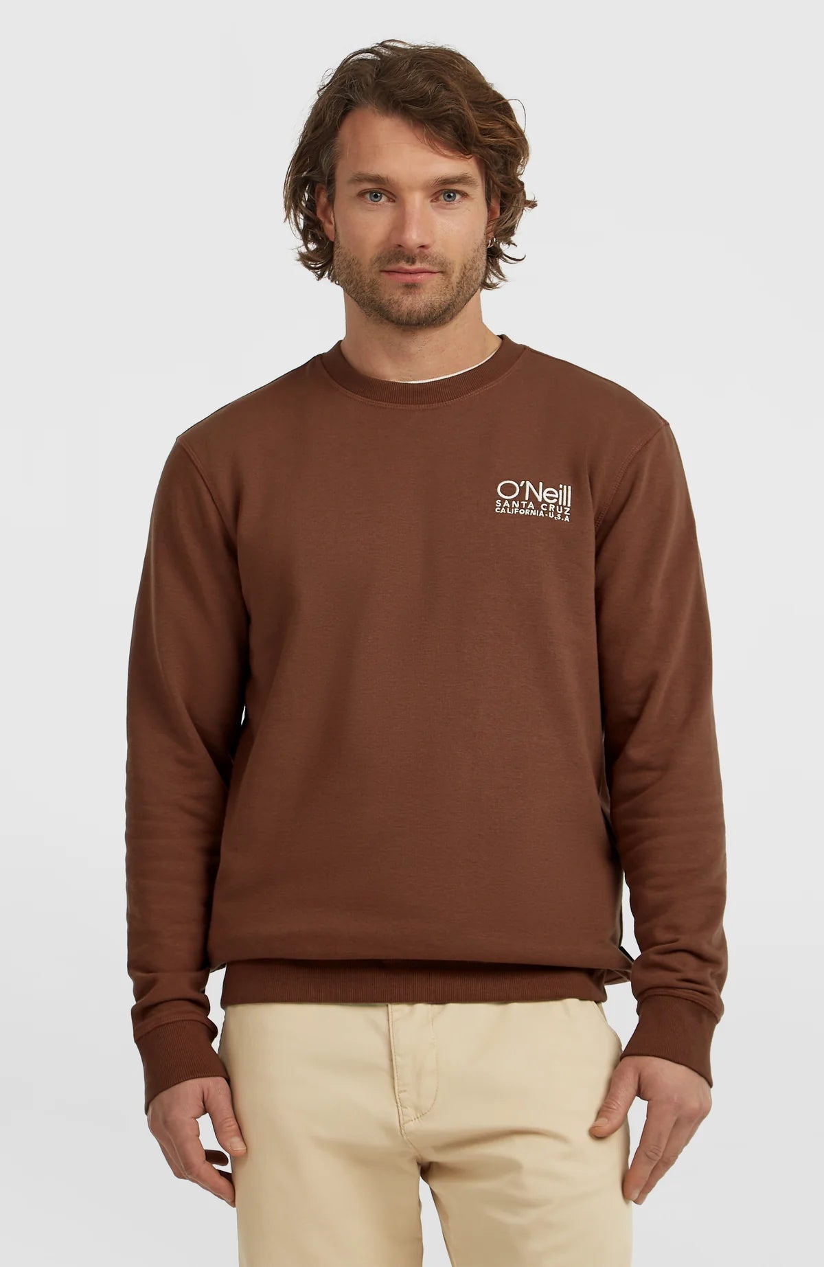 O'neill Men Original Cali Logo crew | Brown