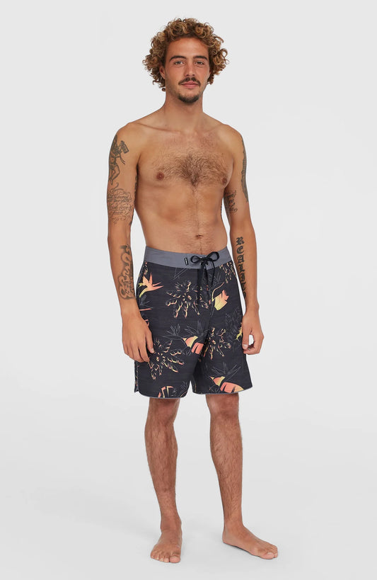 Men Hyperfreak Mysto Scallop 19'' Boardshorts | Black