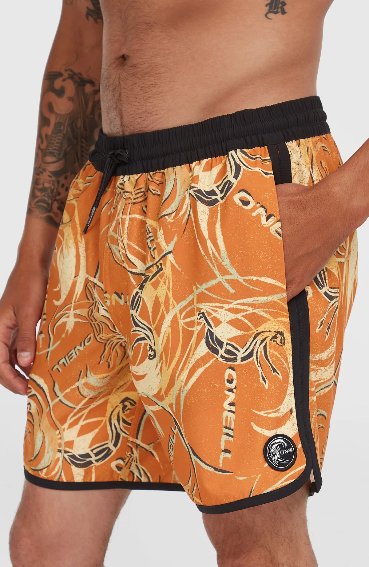 O'Neill O'riginal Scallop 16" Swimhorts Orange