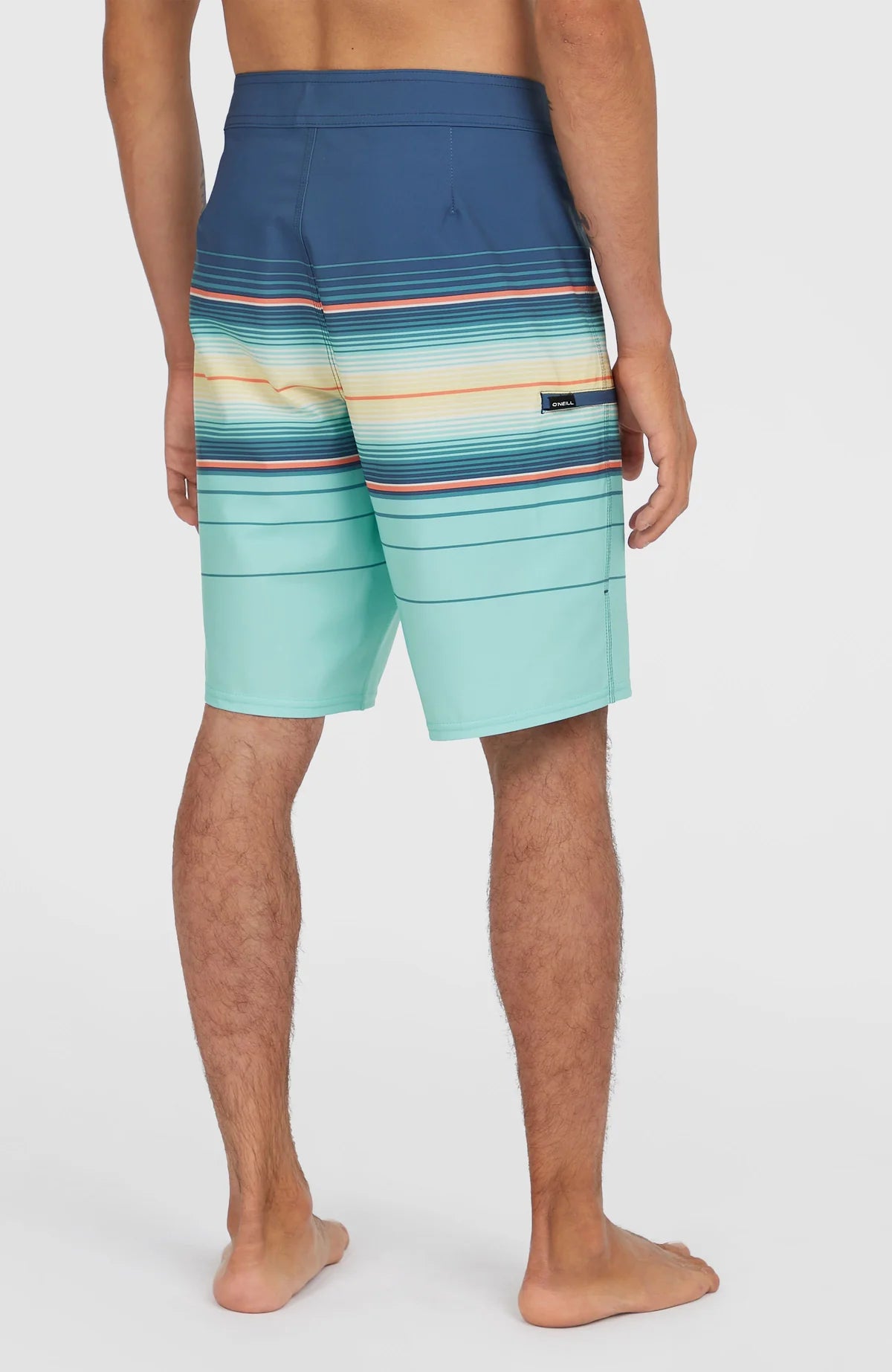 O'Neill Men Hyperfreak Heat Stripe 21'' Boardshorts | Blue