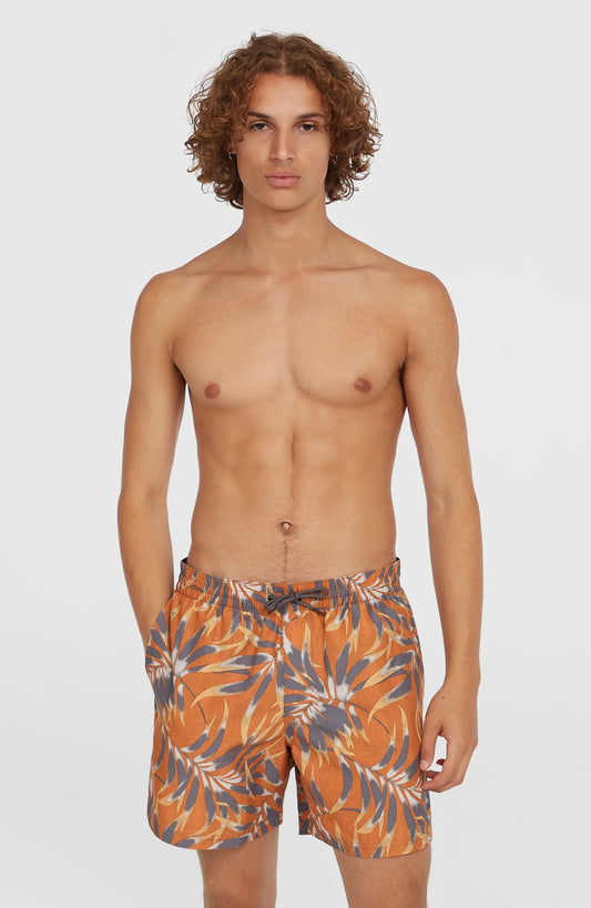 O'Neill Cali Floral 16" Swimshorts Orange
