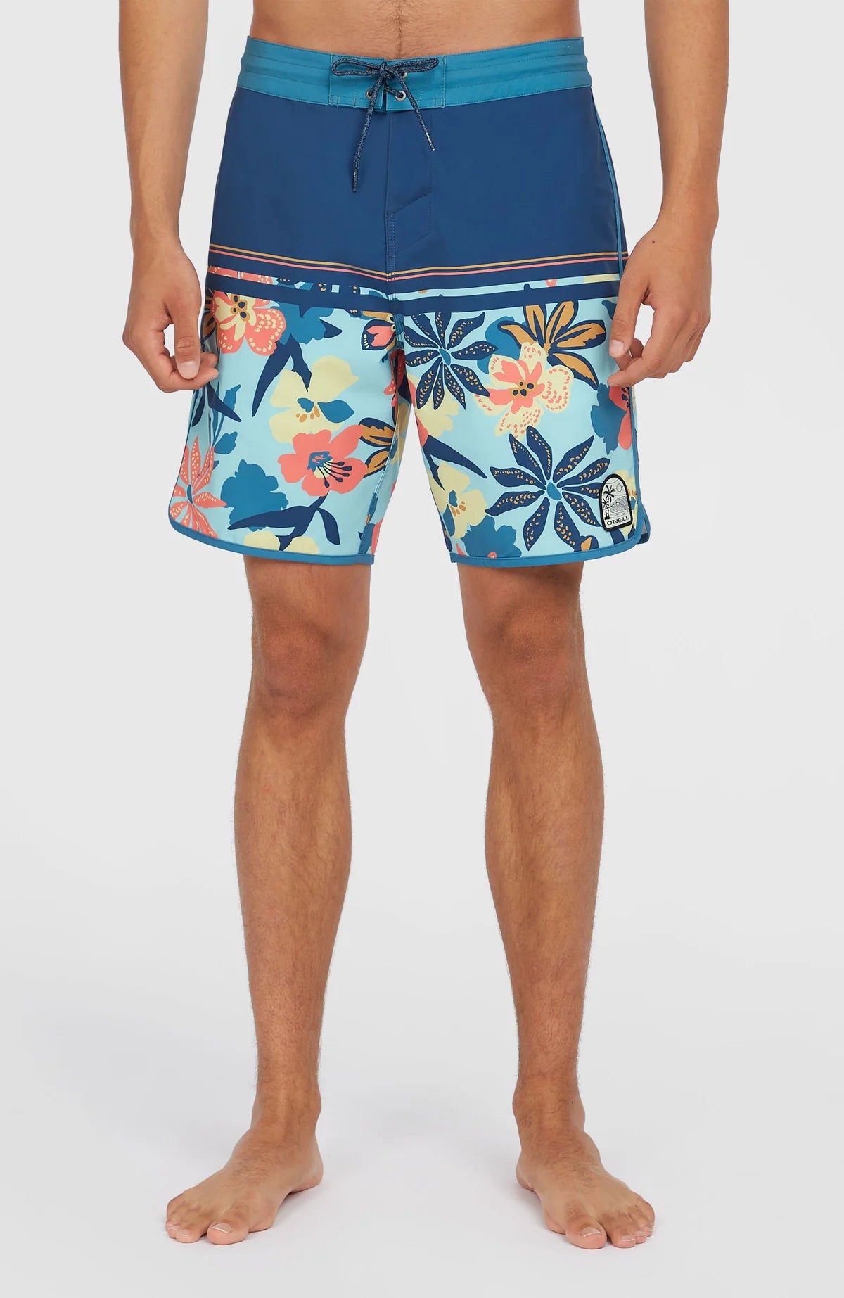 O'Neill Cruzer Scallop 18" Boardshorts Indigo