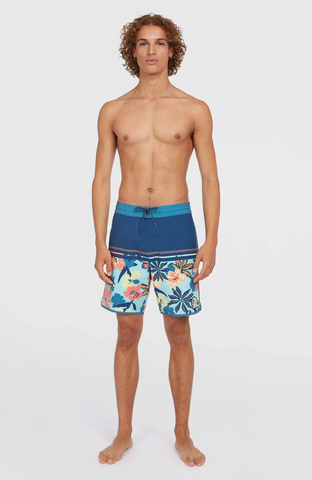 O'Neill Cruzer Scallop 18" Boardshorts Indigo