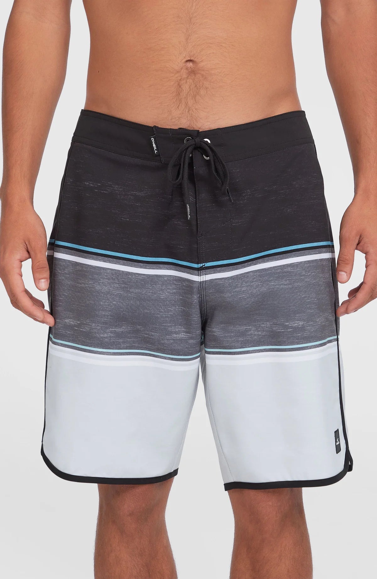 O'Neill Lennox Scallop 19" Boardshorts Black