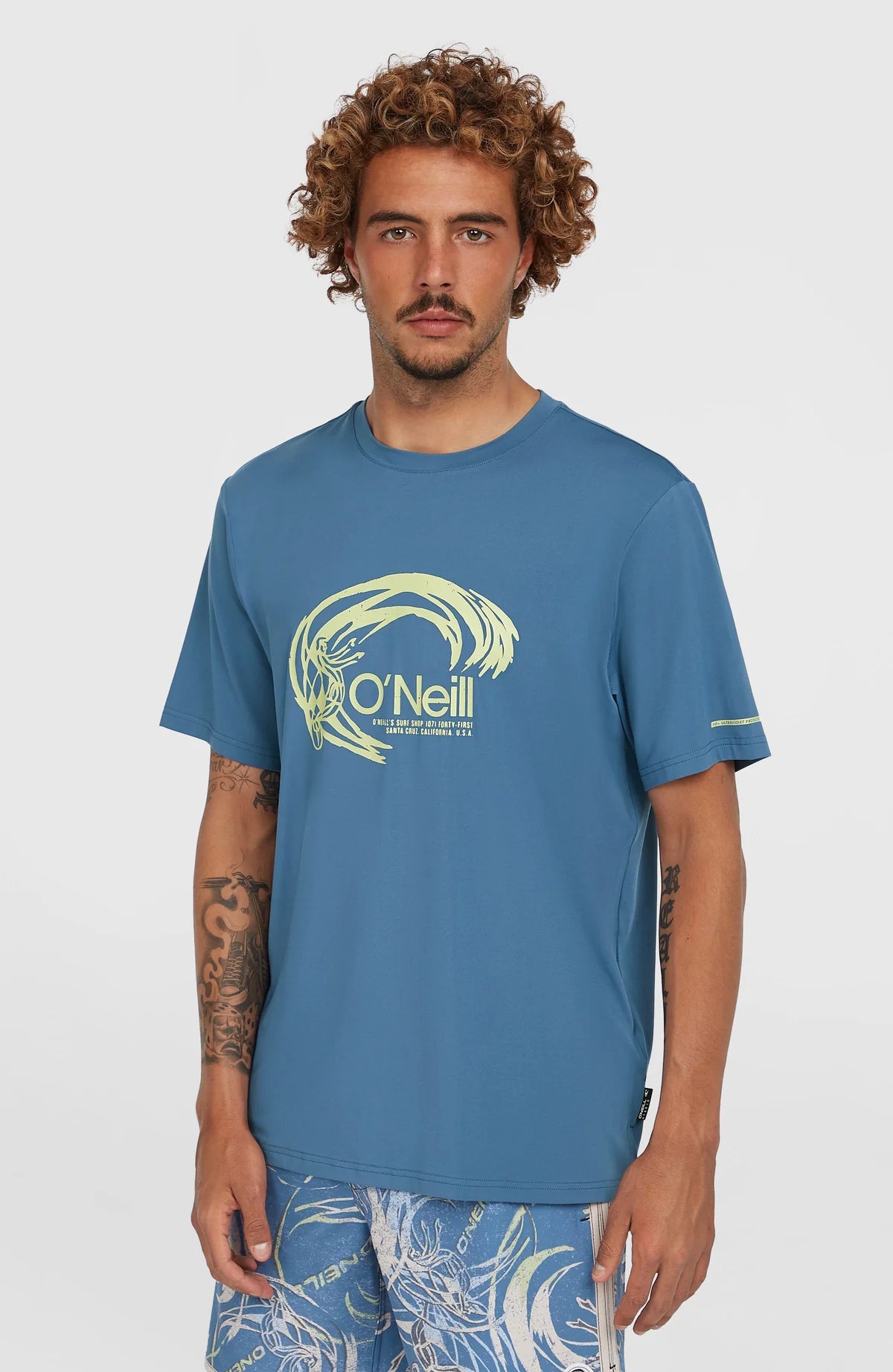O'Neill O'riginals Hybrid UPF Graphic Blue