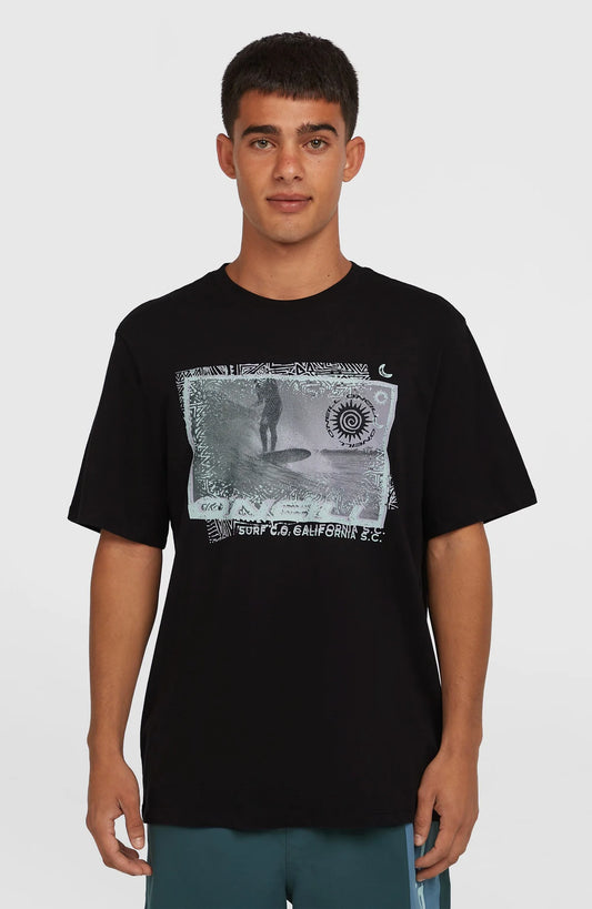 O´Neill Photo Print T-Shirt Black Out