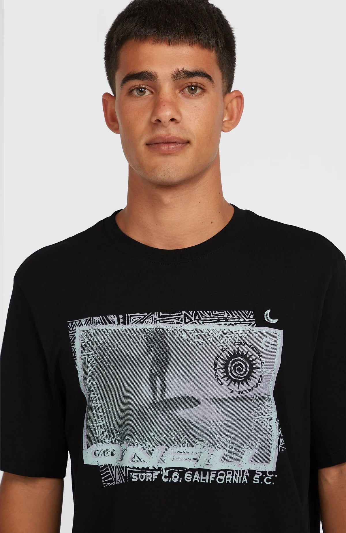 O´Neill Photo Print T-Shirt Black Out
