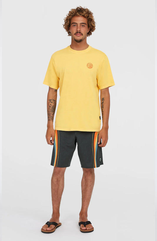 O'Neill Vintage Graphic T-shirt Yellow