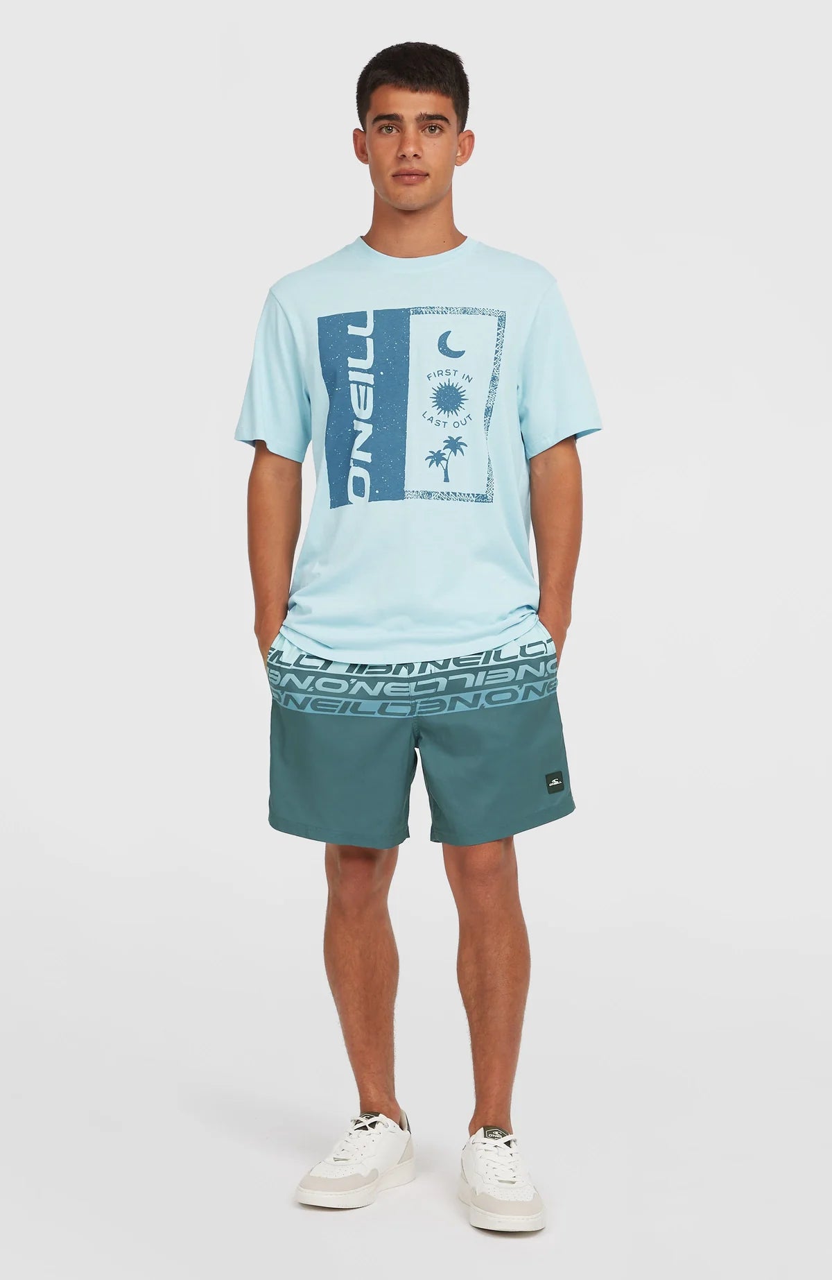 O'Neill Front Print T-shirt Blue