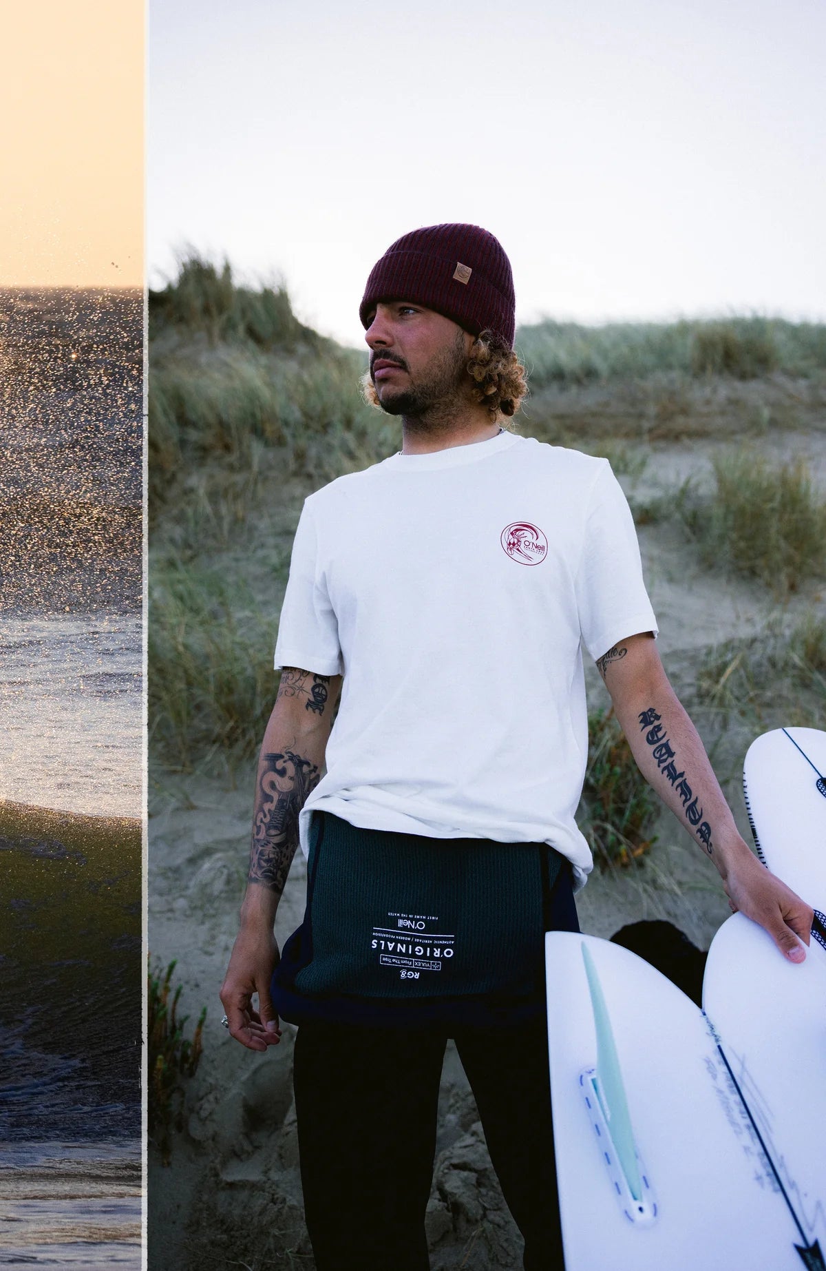 O'neill O´Riginals Back Print T-Shirt White