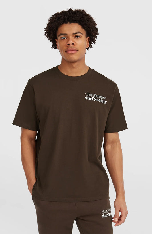 O'neill Men Future Surf Society T-Shirt | Brown