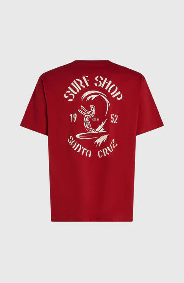O'neill Original surf shop T-shirt Red