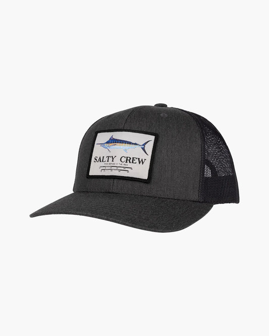 Salty Crew Marlin Mount Retro Dark Heather Grey