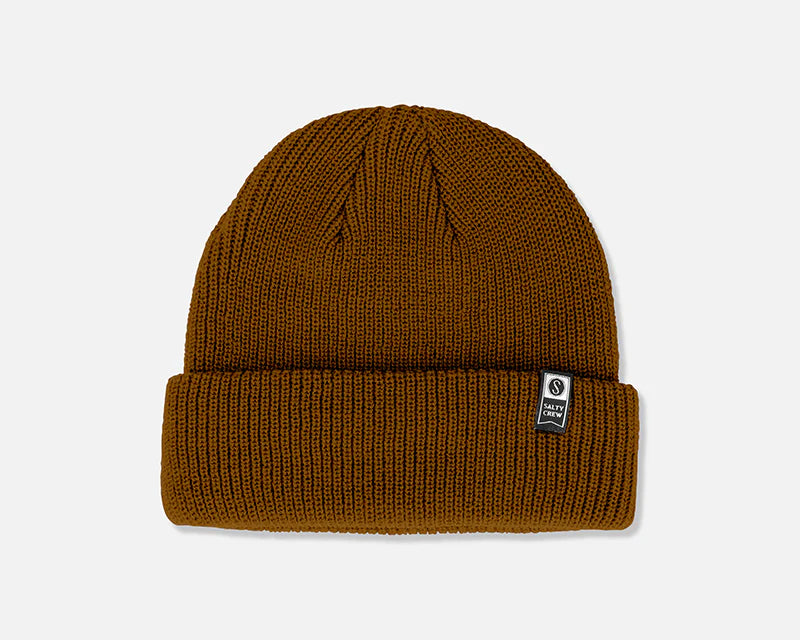 Salty Crew Alpha Beanie Bronze Brown