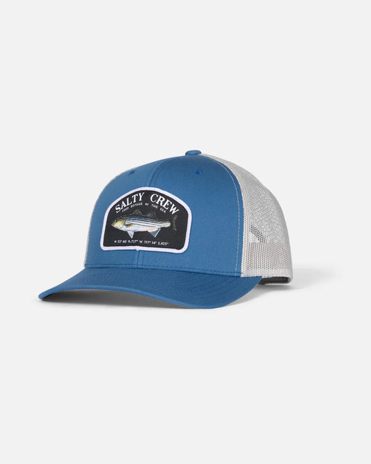 Salty Crew Striper Retro Trucker