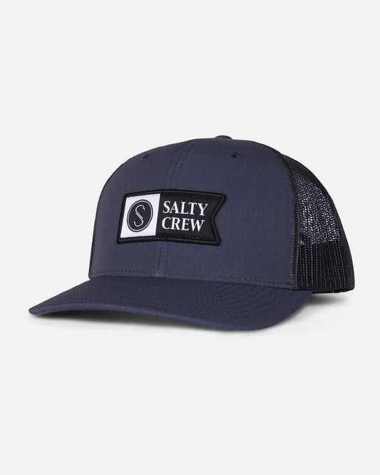Salty Crew Pinnacle 2 Retro Trucker Dark Lava