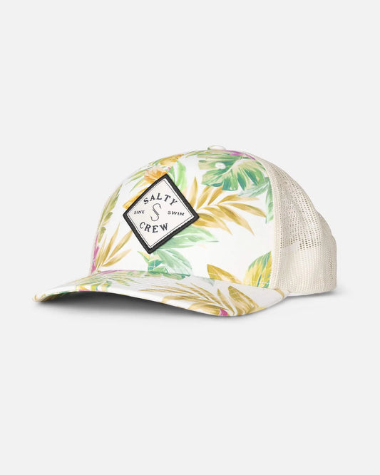 Salty Crew Sealine Retro Trucker Off White