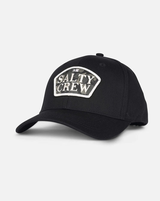 Salty Crew Filler Up 6 Panel Black
