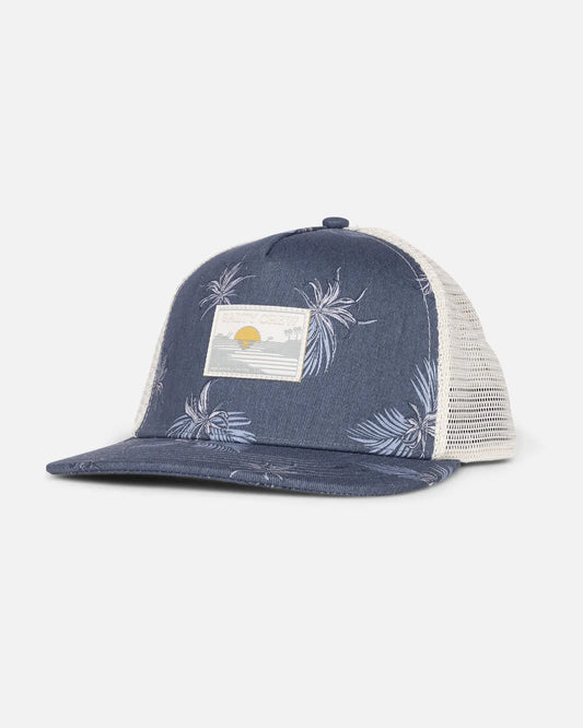 Salty Crew Reflection Trucker Bluefin